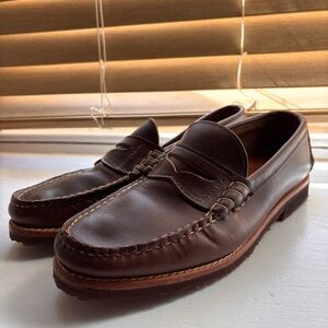 Beefroll Penny Loafers LH - Carolina Brown Chromexcel - 9D
